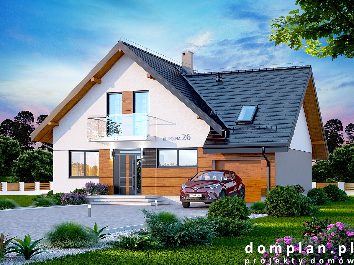 budowa domu ALION (Odbicie lustrzane) - New-House