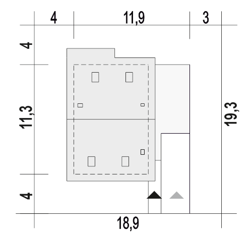 Głuszec z garażem 1-st. [A] - miniatura 9