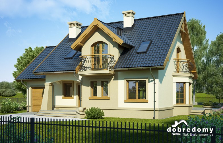 budowa domu Gracja Mała odbicie lustrzane- New-House