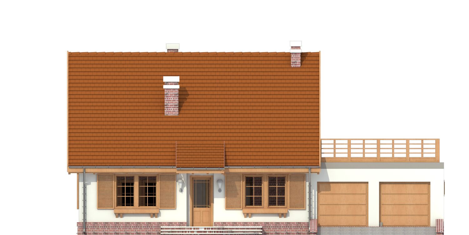 Bażant II z garażem 2-st. [A1] (odbicie lustrzane) - miniatura 2