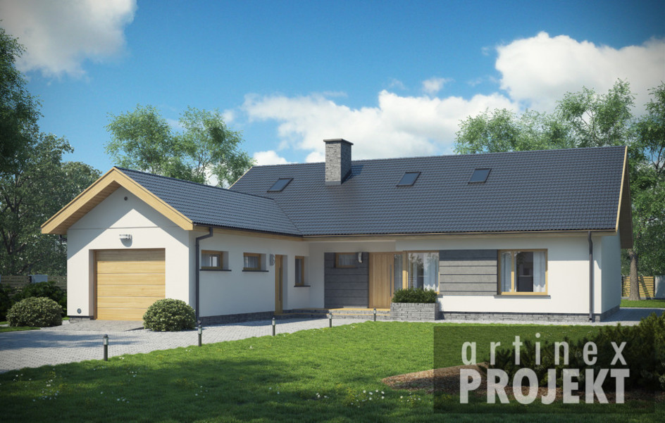 Budowa domu D152AK (odbicie lustrzane) z New-House