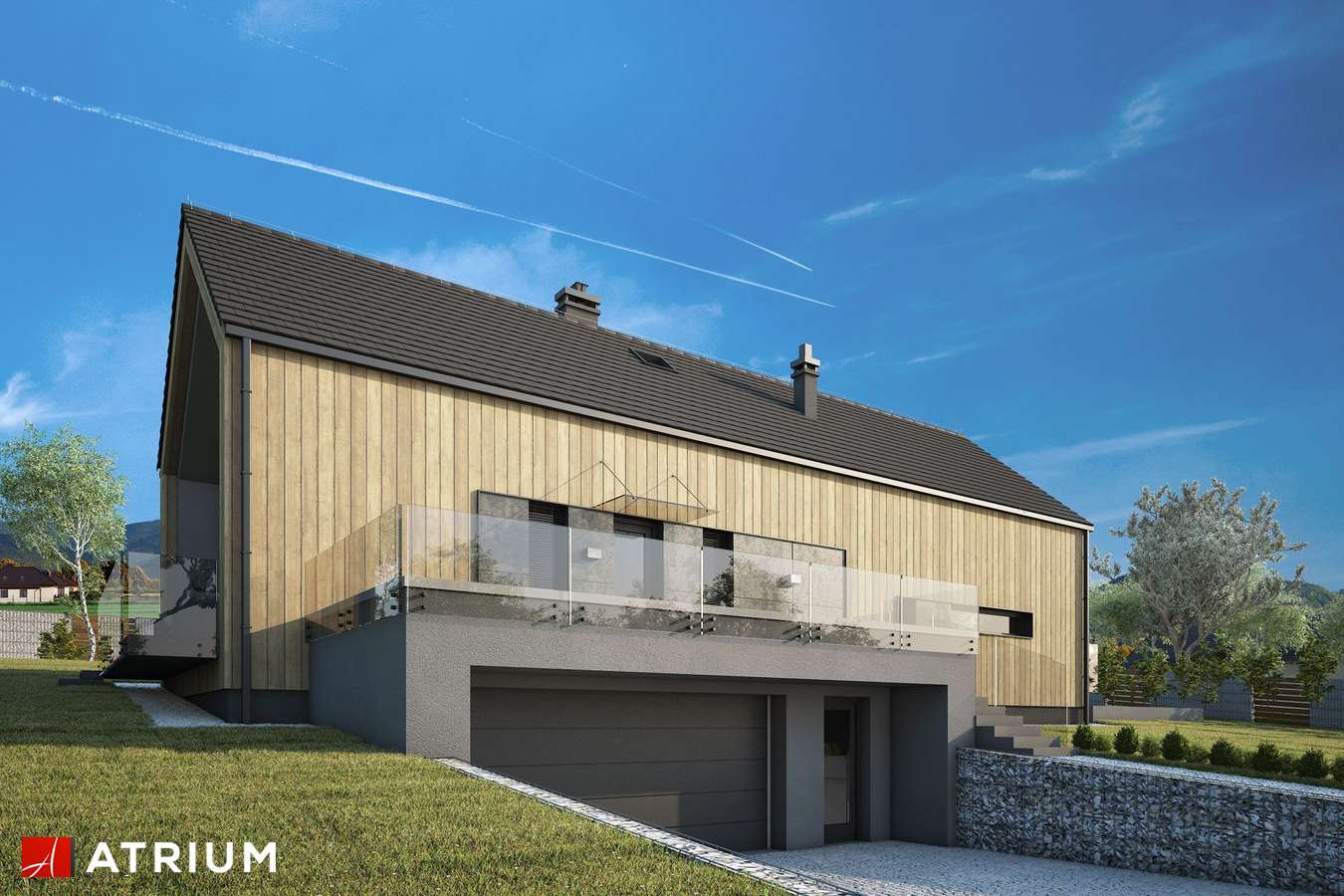budowa domu Marin III (odbicie lustrzane) - New-House