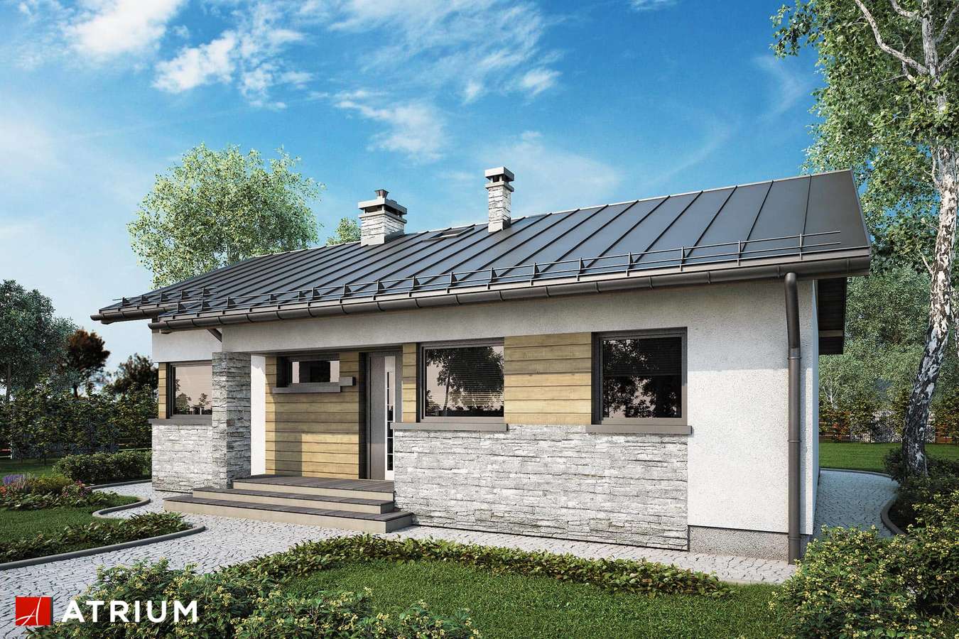 budowa domu Roberto Sz (odbicie lustrzane) - New-House