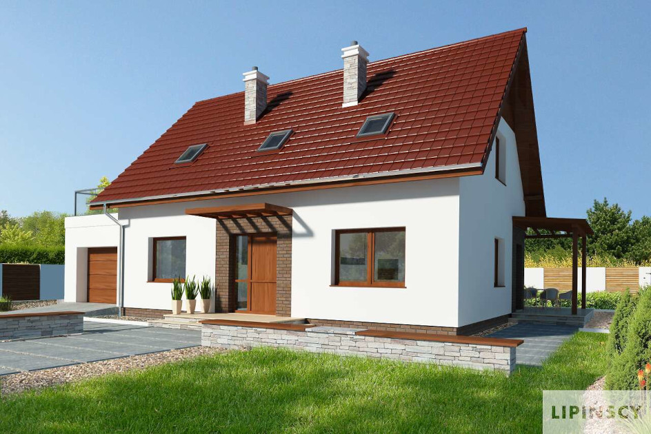 Budowa domu Vigo III DCP229b (odbicie lustrzane) z New-House