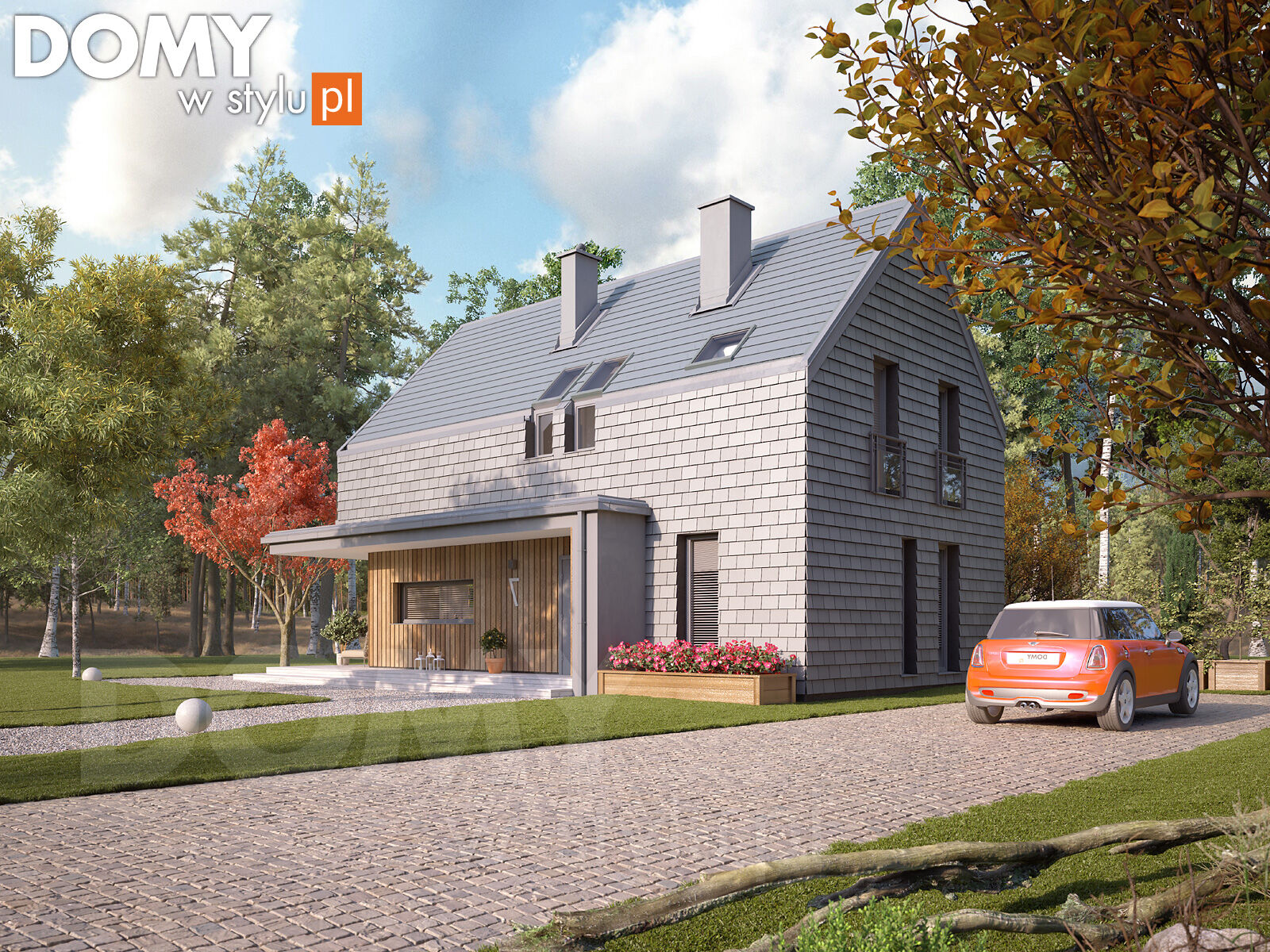 budowa domu Malutki 7 (odbicie lustrzane) - New-House