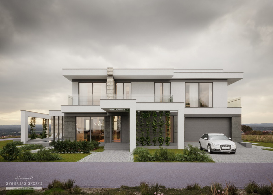 Budowa domu LK&1512 (odbicie lustrzane) z New-House