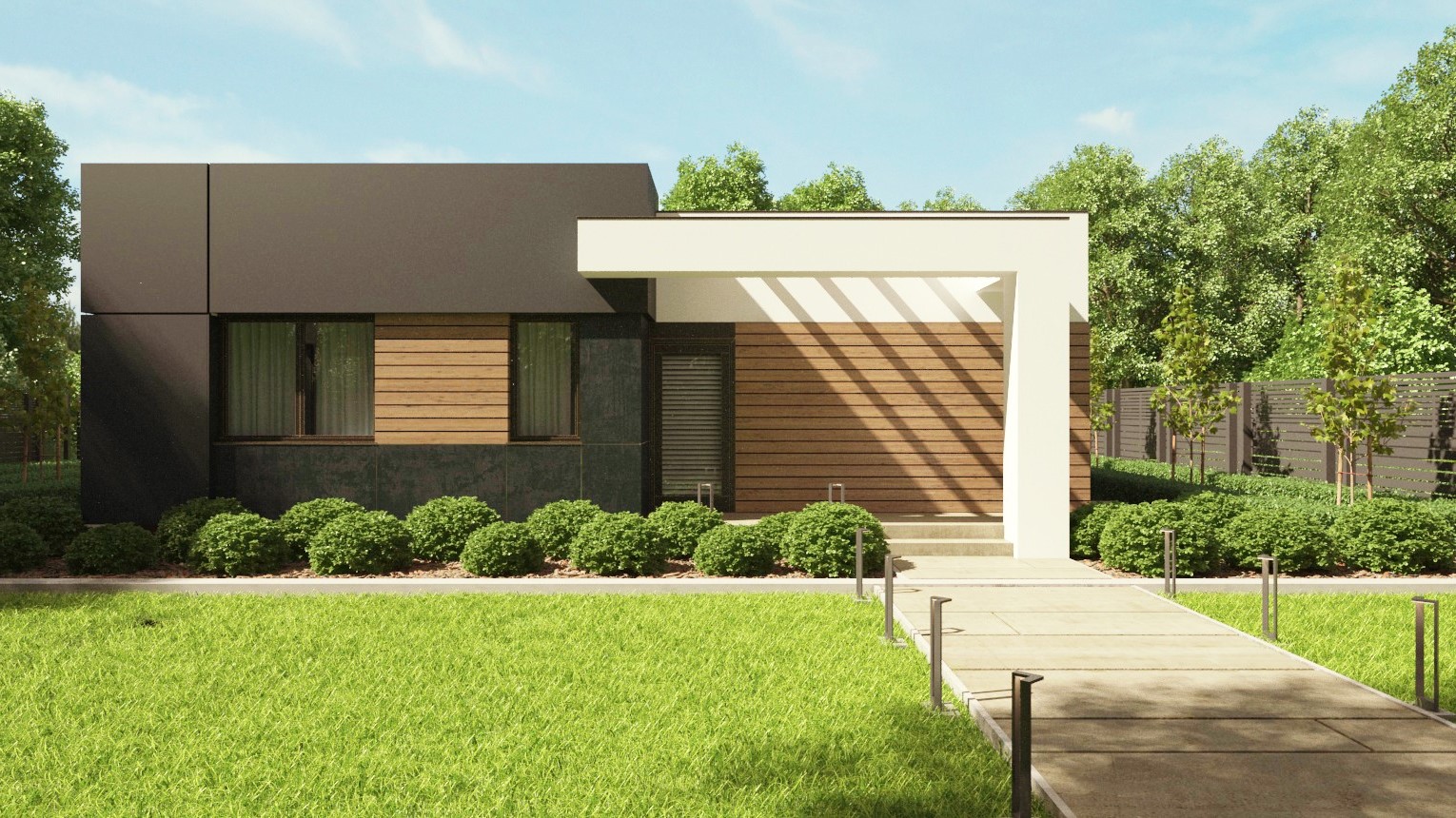 budowa domu uA110 (Odbicie lustrzane) - New-House