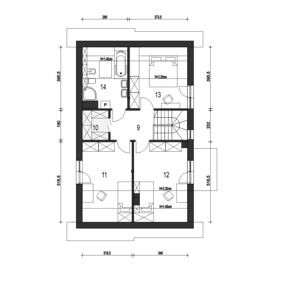 Głuszec II z garażem 1-st. [A] - miniatura 9