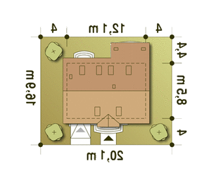Julia III z garażem 1-st. [A1] (odbicie lustrzane) - miniatura 10
