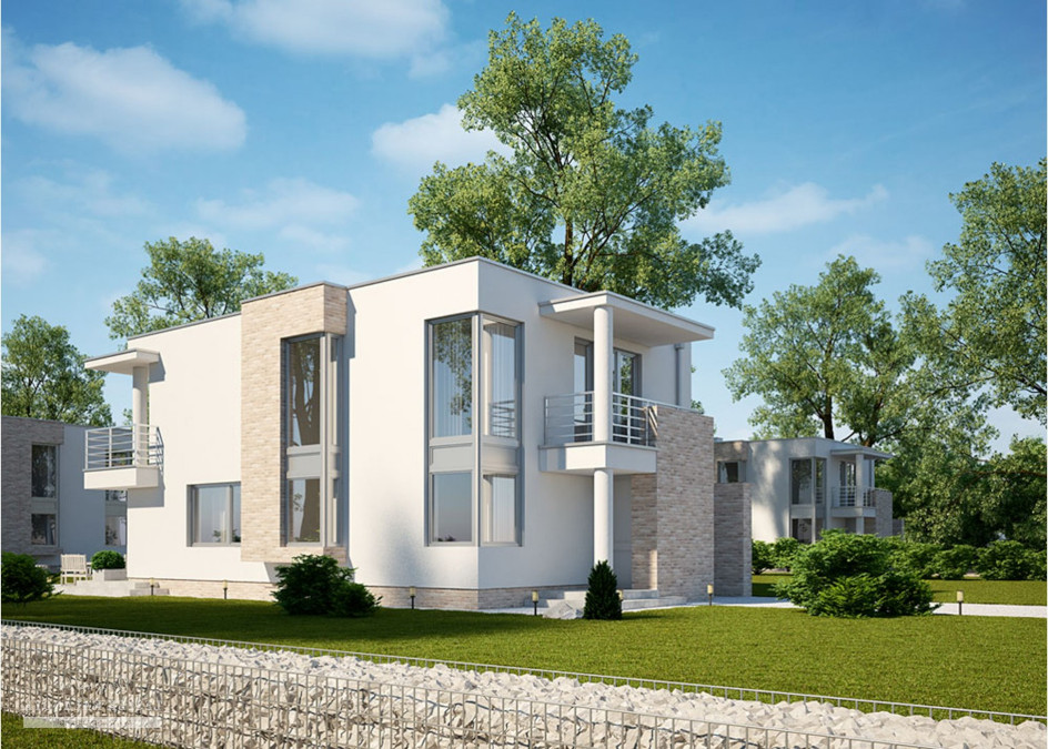 Budowa domu LK&326 (odbicie lustrzane) z New-House