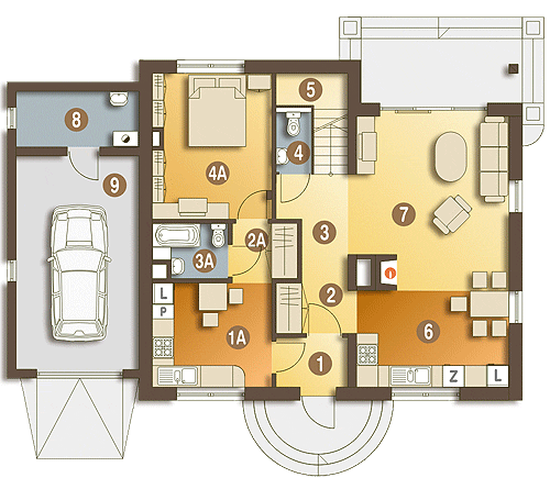 Bażant z garażem 1-st. [A] - miniatura 8
