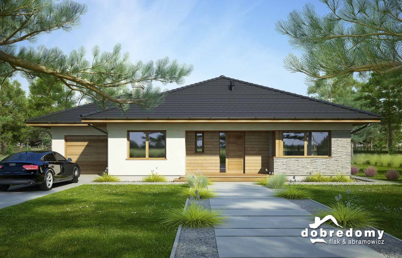budowa domu Fabia II odbicie lustrzane- New-House