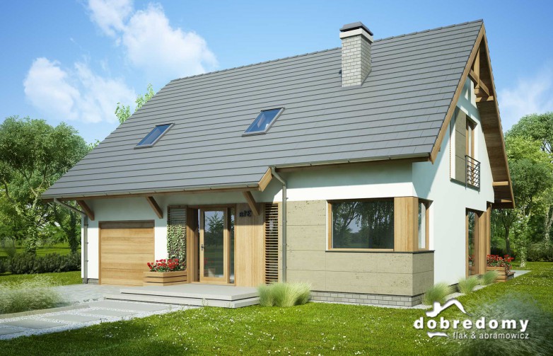 budowa domu Elena II odbicie lustrzane- New-House