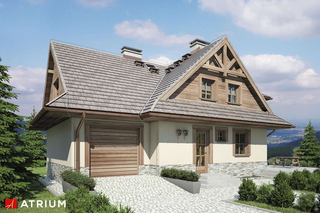 budowa domu Cyrhla odbicie lustrzane - New-House