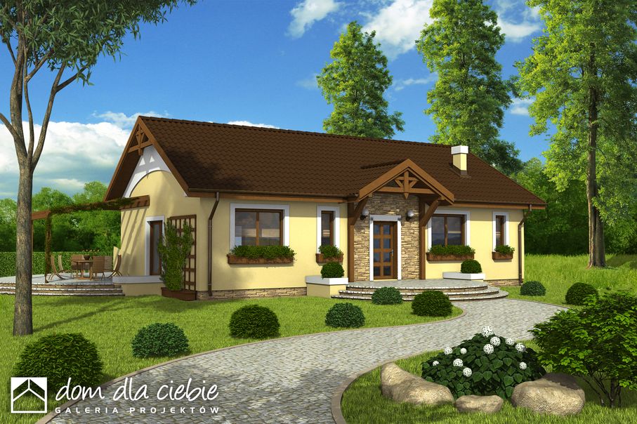 budowa domu Piotr bez garażu [B] - New-House