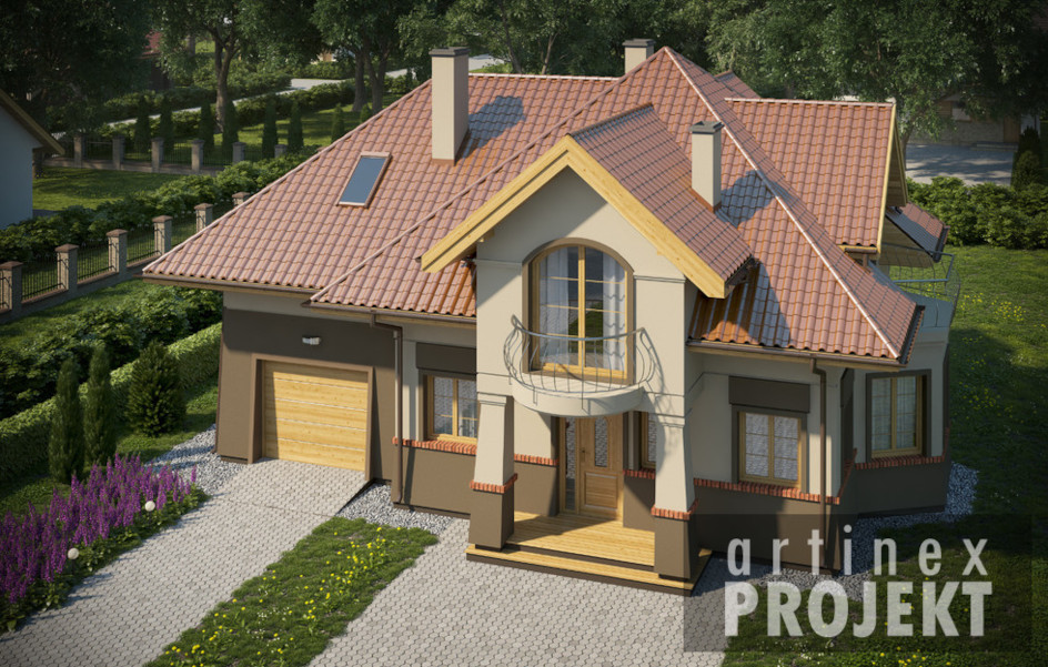 Budowa domu D168 (odbicie lustrzane) z New-House
