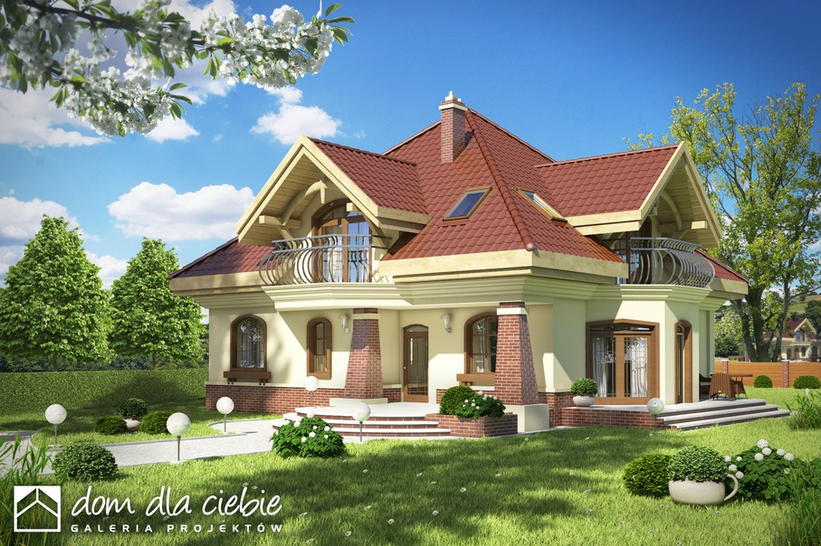 budowa domu Dzierlatka III bez garażu [B] - New-House