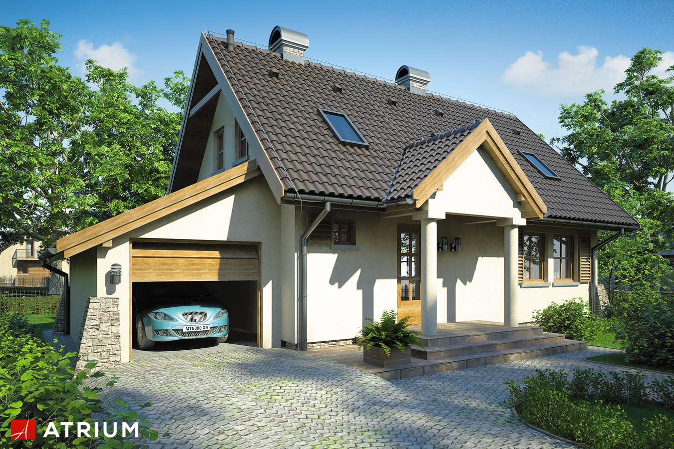 budowa domu Oliwia (odbicie lustrzane) - New-House