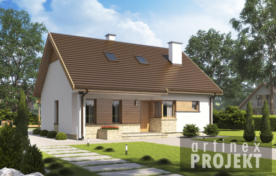 Budowa domu D137A (odbicie lustrzane) z New-House