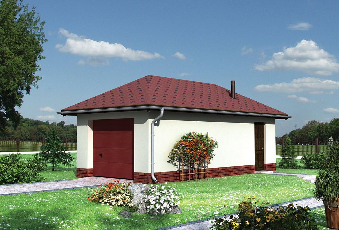 budowa domu Garaż 12 - New-House