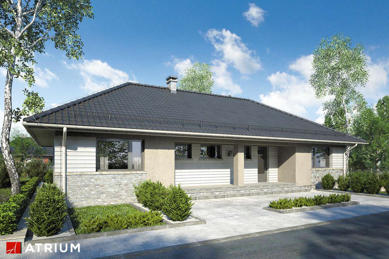 budowa domu Wimbledon II - New-House