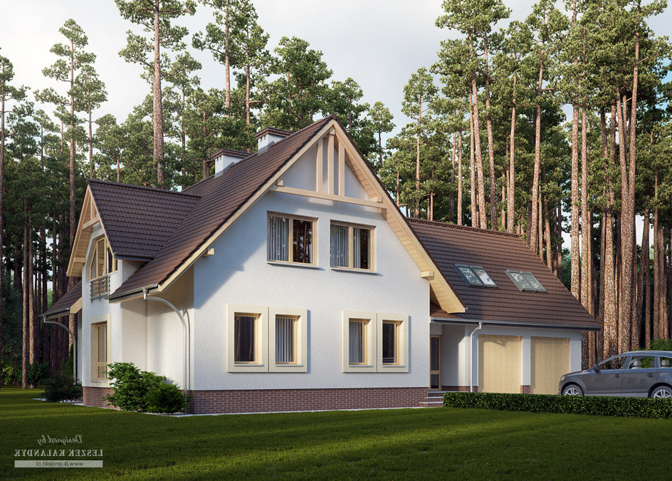 Budowa domu LK&306 (odbicie lustrzane) z New-House