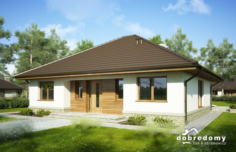 budowa domu Benedykt odbicie lustrzane - New-House