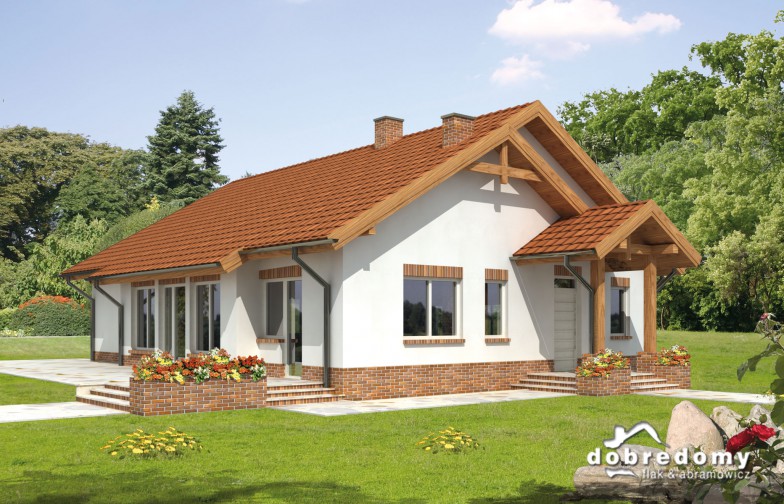 budowa domu Amor III odbicie lustrzane - New-House