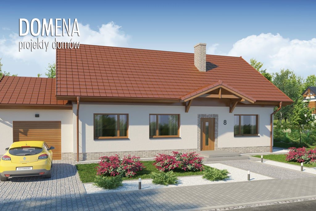 budowa domu Betina PS (Odbicie lustrzane) - New-House