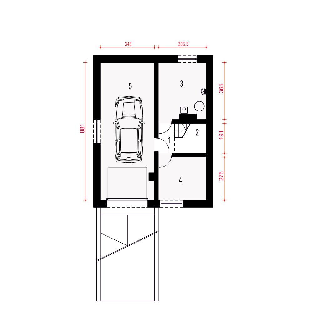 Grab z garażem 1-st. [A] - miniatura 9