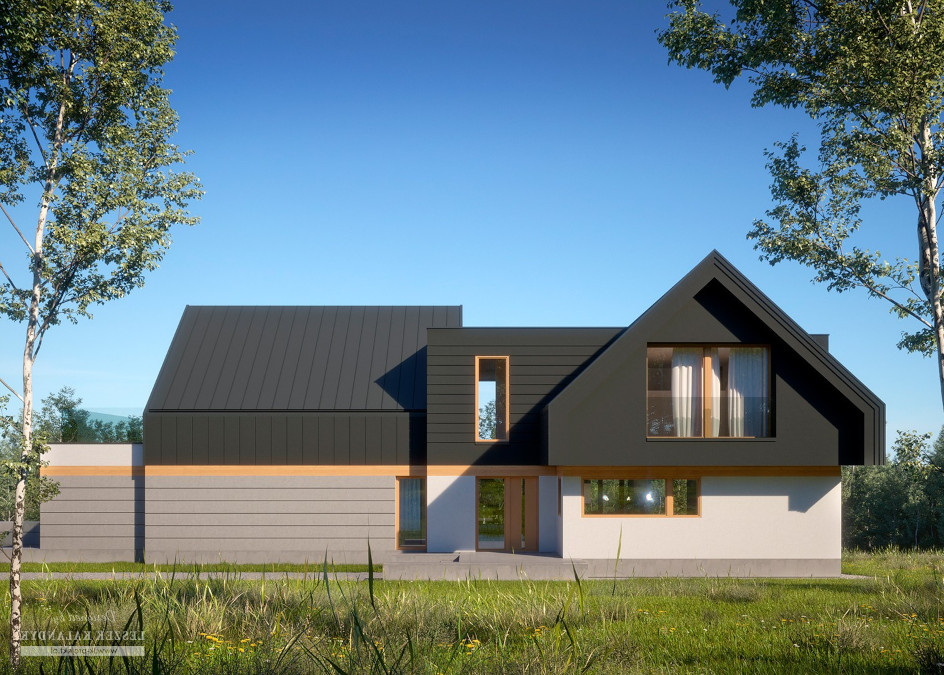 Budowa domu LK&1551 (odbicie lustrzane) z New-House