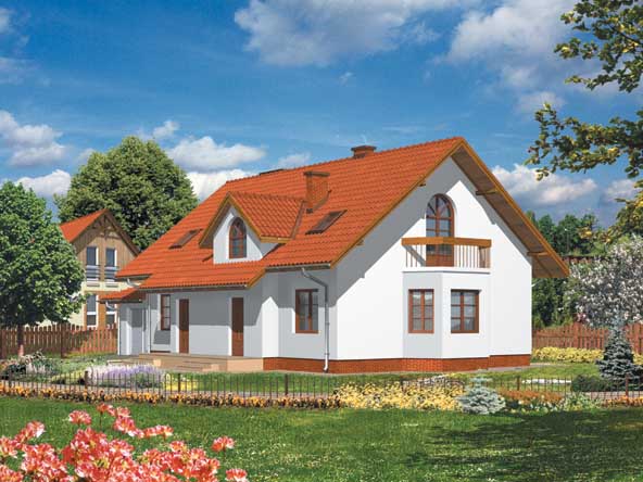 budowa domu WB-3429 - New-House