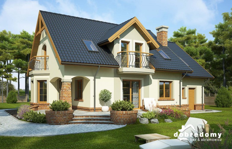 budowa domu Amaltea Nowa odbicie lustrzane - New-House