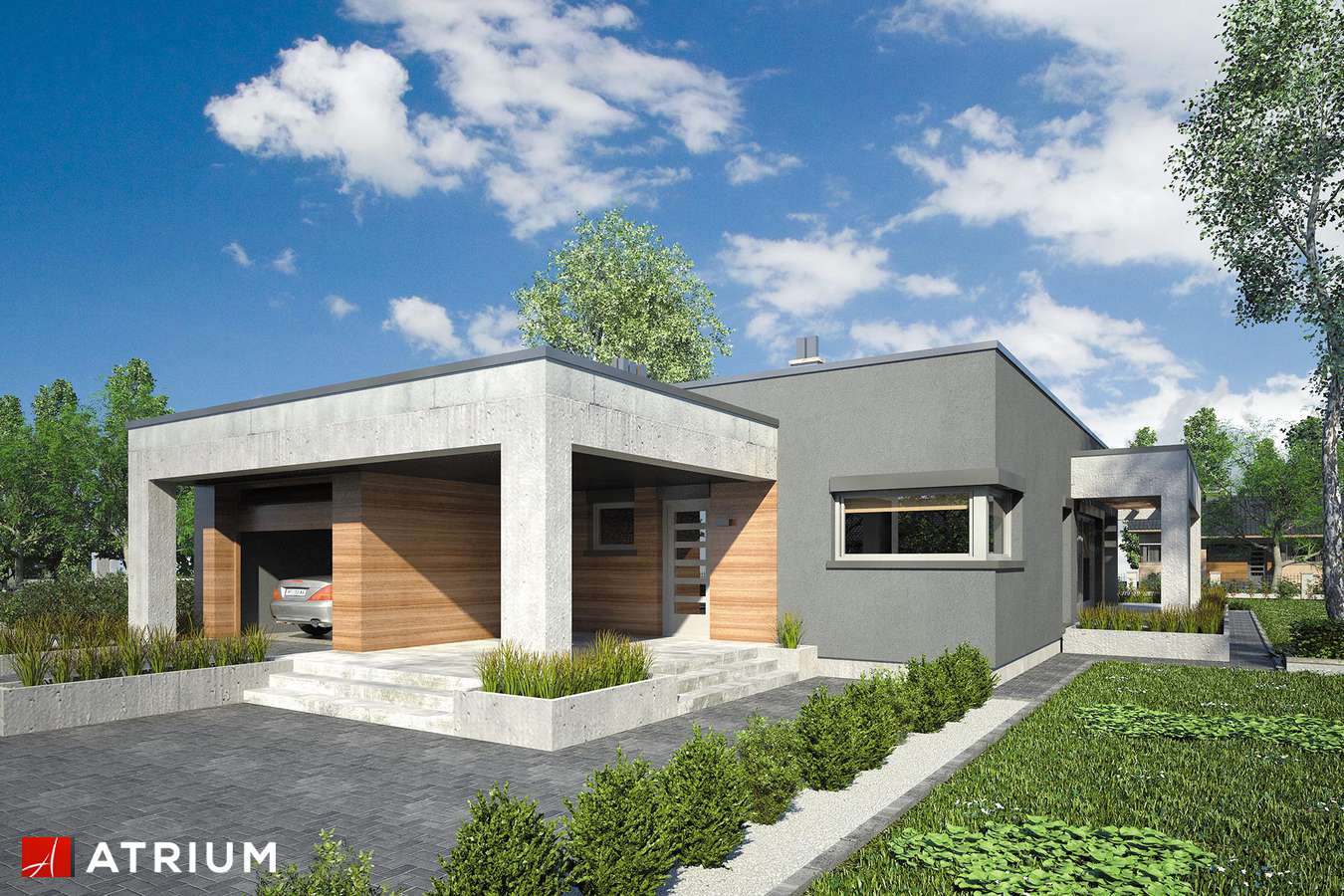 budowa domu Sardynia VIII (odbicie lustrzane) - New-House