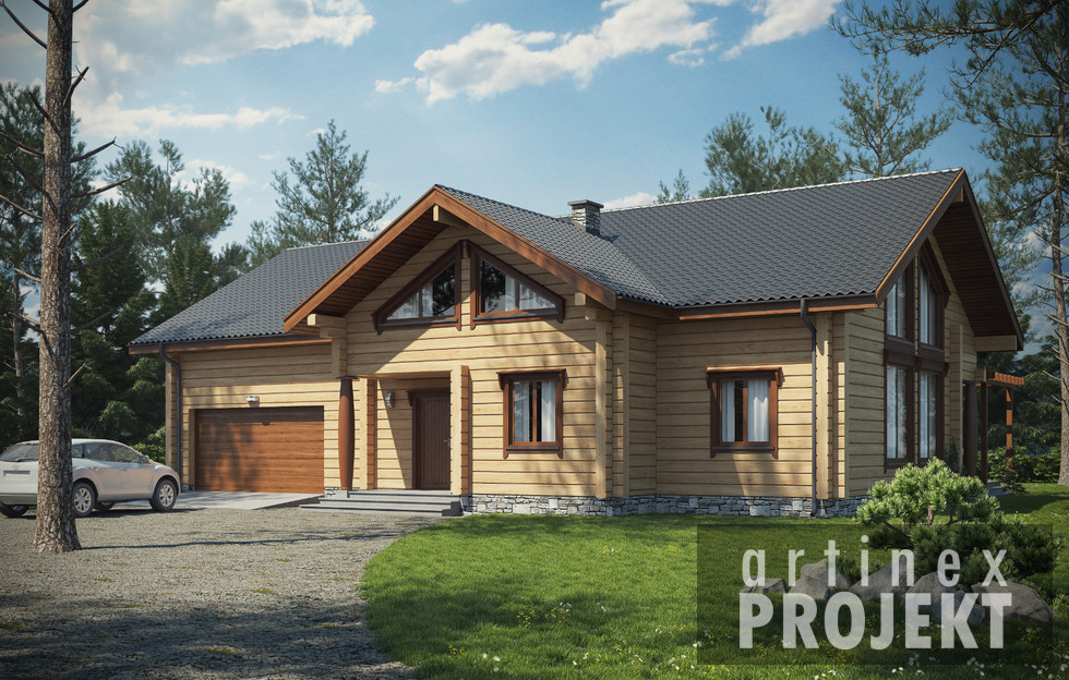budowa domu D149 (odbicie lustrzane) - New-House