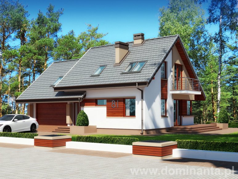 budowa domu Tomcio 2G (Odbicie lustrzane) - New-House
