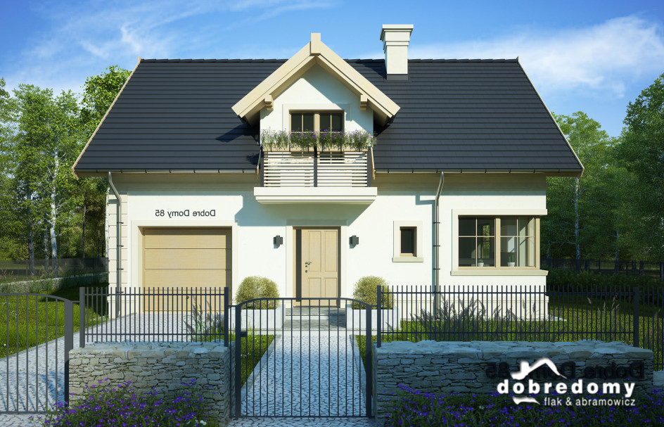 budowa domu Kos (odbicie lustrzane) - New-House