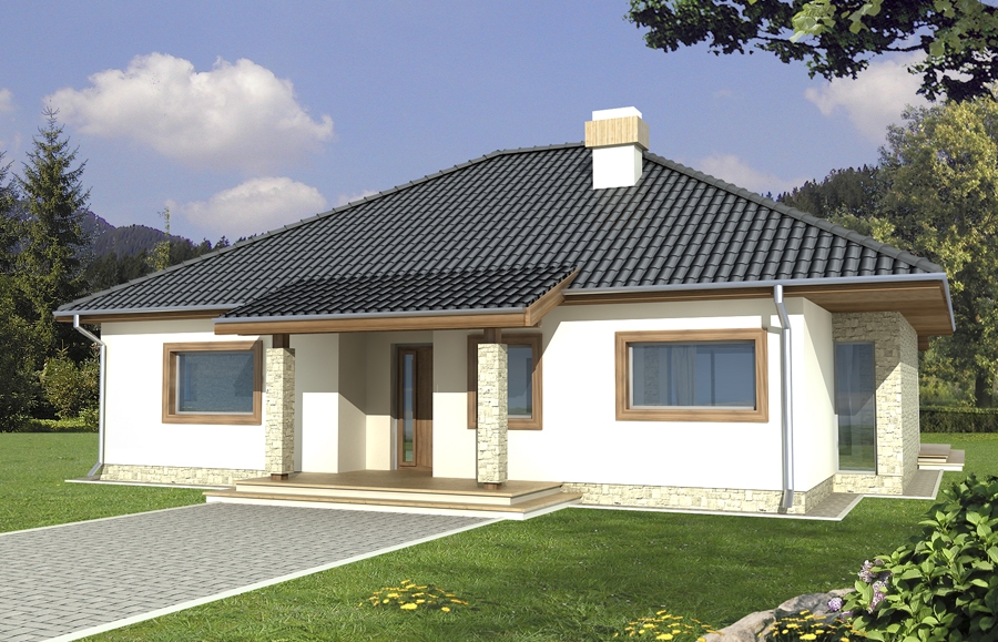 budowa domu ANTEK 3a bez garażu - New-House