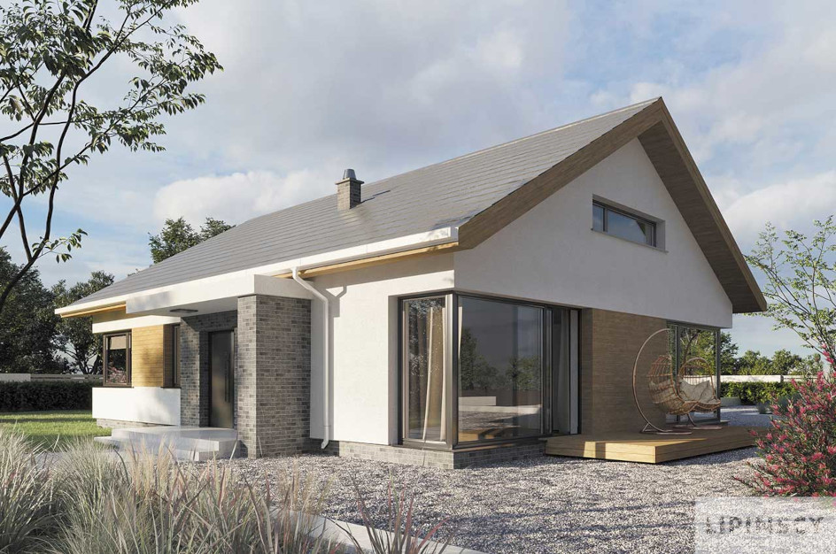 Budowa domu TREVISO DCB149 (odbicie lustrzane) z New-House