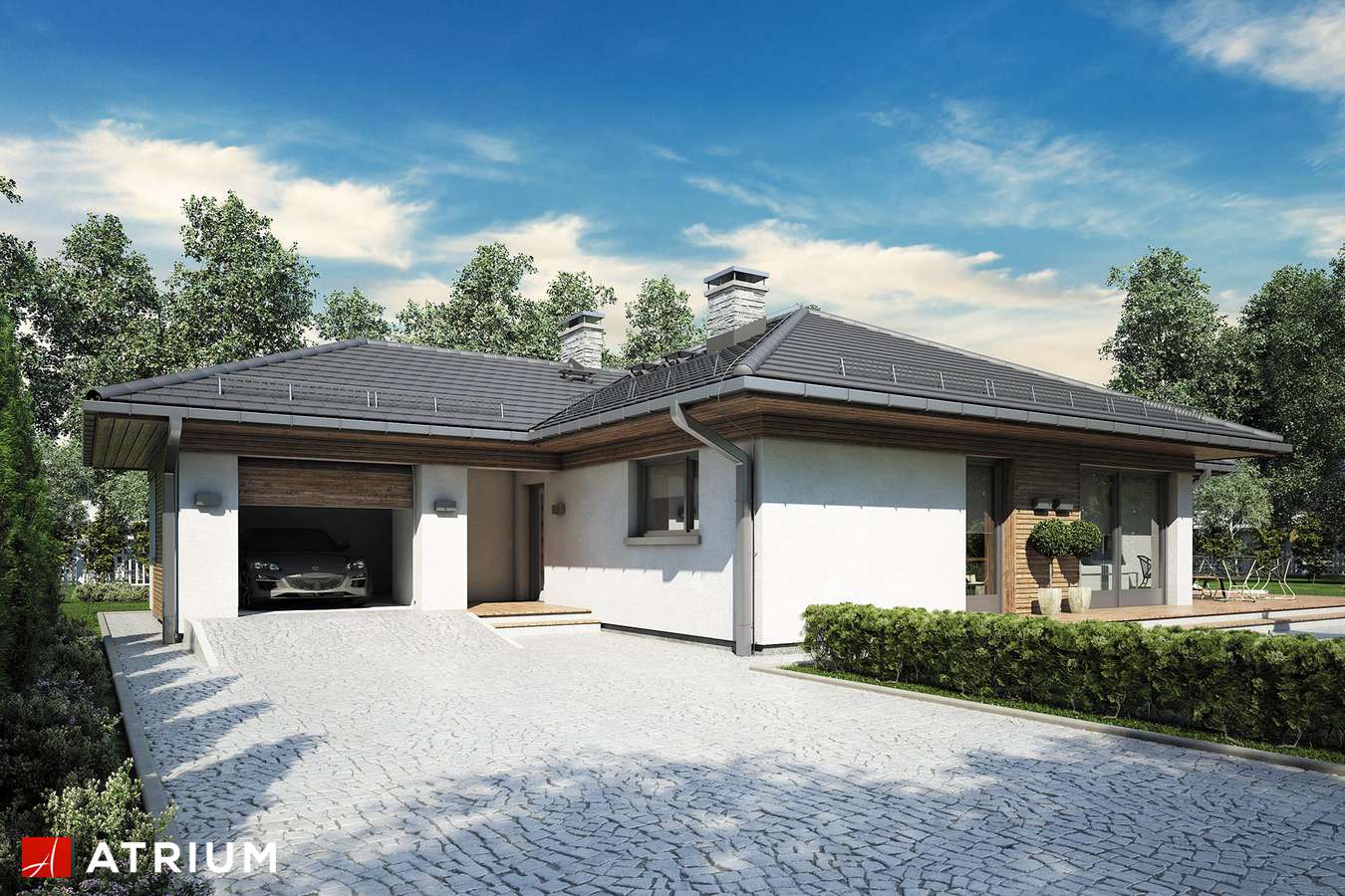 budowa domu Merida odbicie lustrzane - New-House