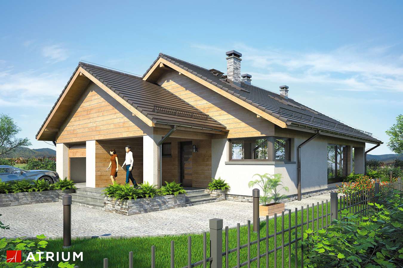 budowa domu Pelikan XI odbicie lustrzane - New-House