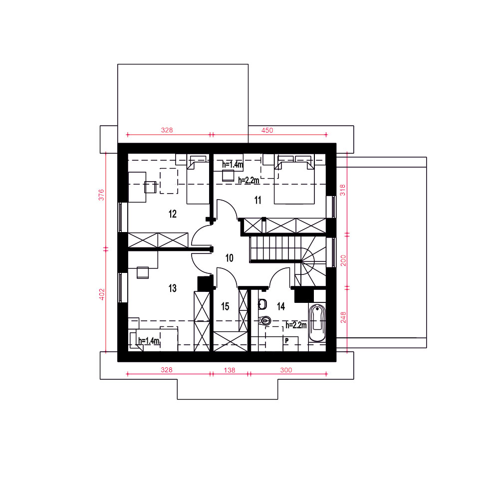 Daktyl z garażem 1-st. [A] - miniatura 11