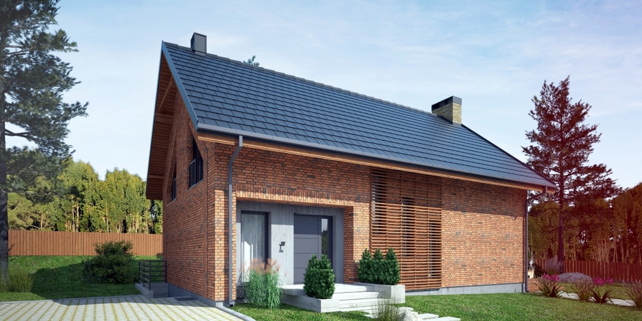 budowa domu Agrestis I P (Odbicie lustrzane) - New-House