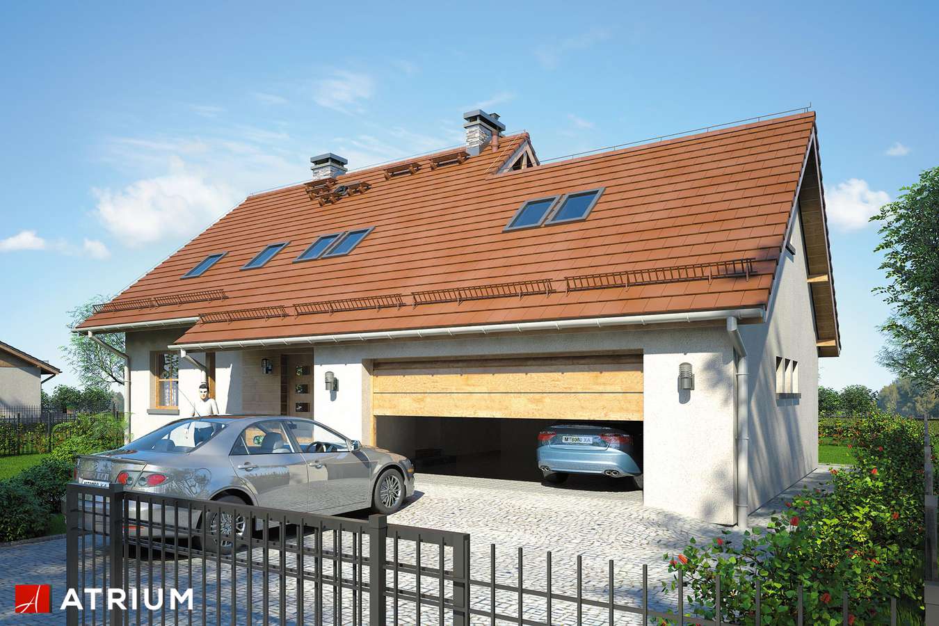 budowa domu Roleks Bis VI (odbicie lustrzane) - New-House