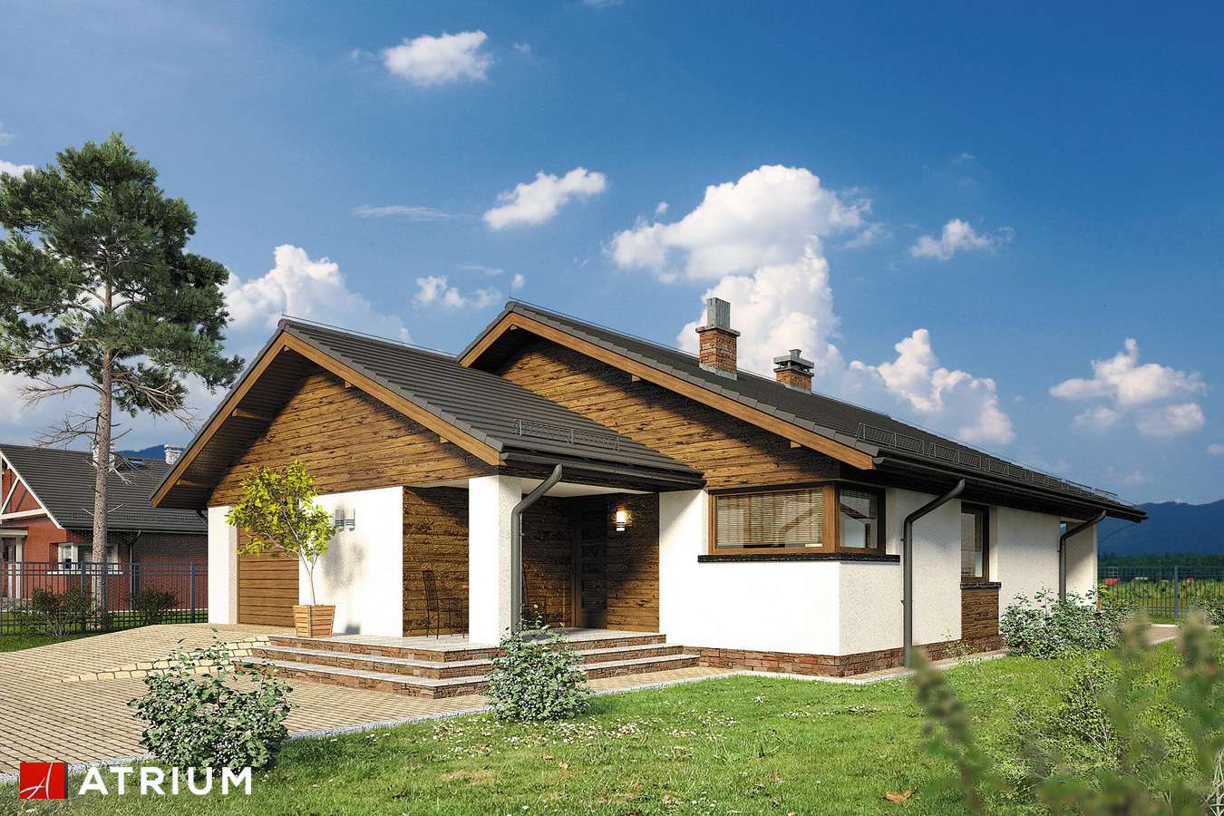 budowa domu Pelikan XIX odbicie lustrzane - New-House