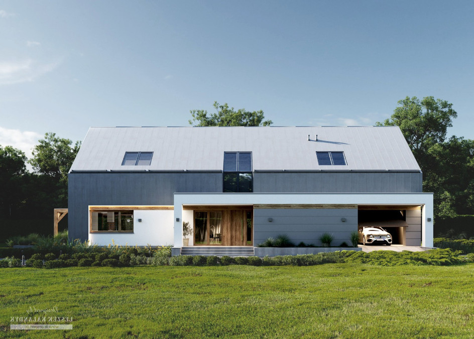 Budowa domu LK&1680 (odbicie lustrzane) z New-House