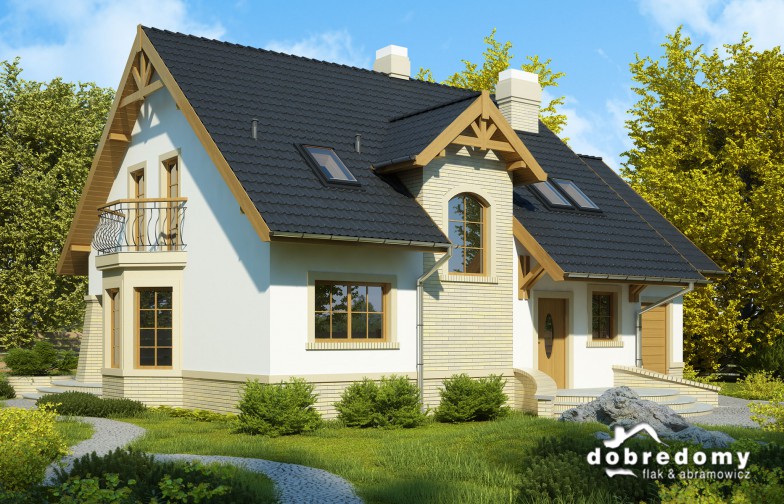 budowa domu Westalka IV odbicie lustrzane - New-House