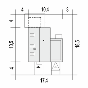 Ada z garażem 1-st. [A] - miniatura 10