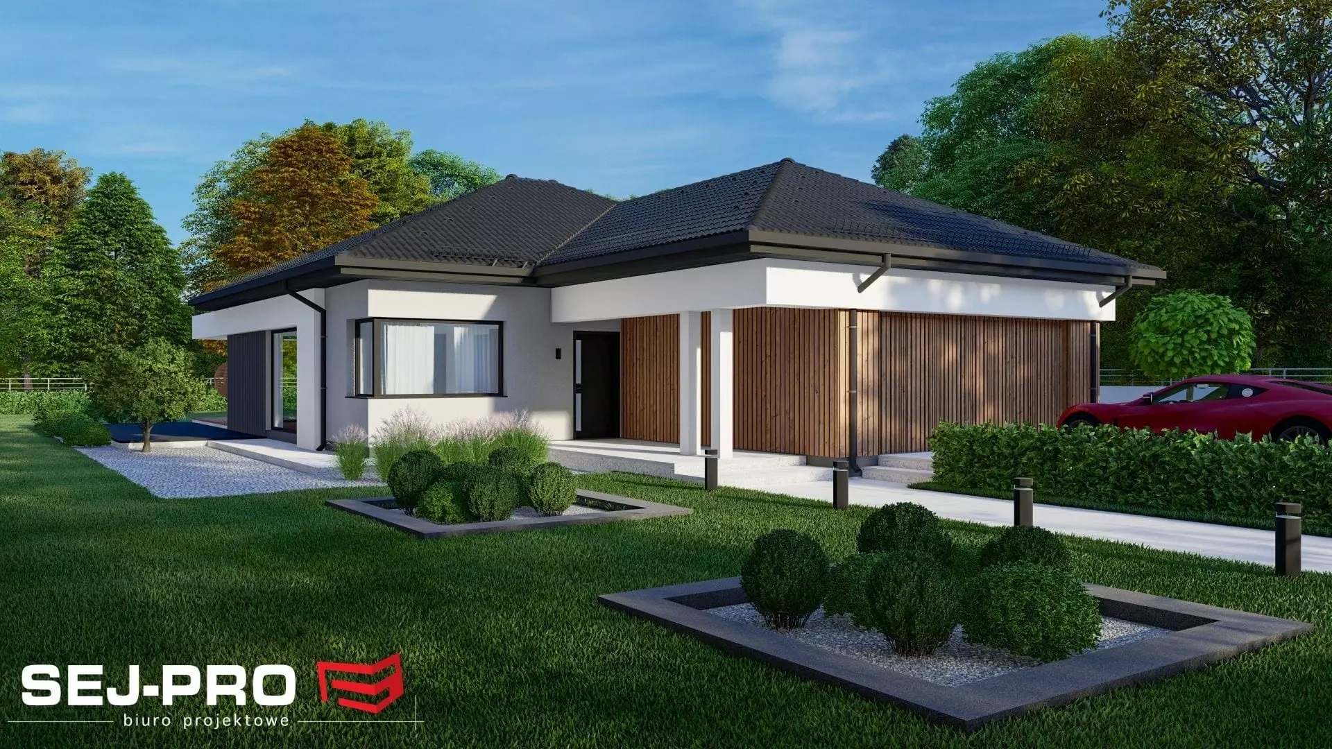 budowa domu SEJ-PRO 055 ENERGO - New-House