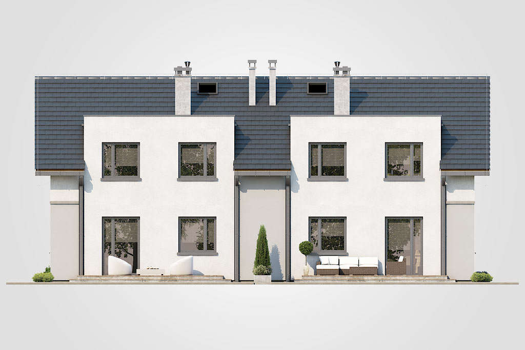 Double House IV (odbicie lustrzane) - miniatura 7